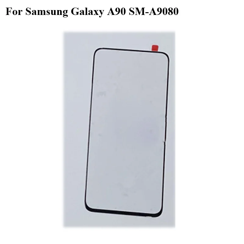 2 шт. для Samsung Galaxy A90 фронтальная внешняя стеклянная линза сенсорный экран внешнее