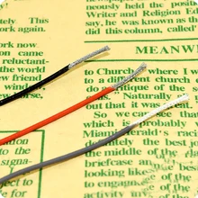 10 м/20 м PTFE РЧ коаксиальный кабель RF1.13 Аудио Видео сигнальное ядро линия супер тонкий коаксиальный кабель посеребренный 1,13 мм экранированный провод