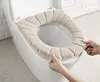 Toilet Seat Cover Warm Soft Acrylic Washable Mat Home Decor Closestool Mat Seat Case Toilet Lid Cover Accessories Bathroom Home ► Photo 3/6