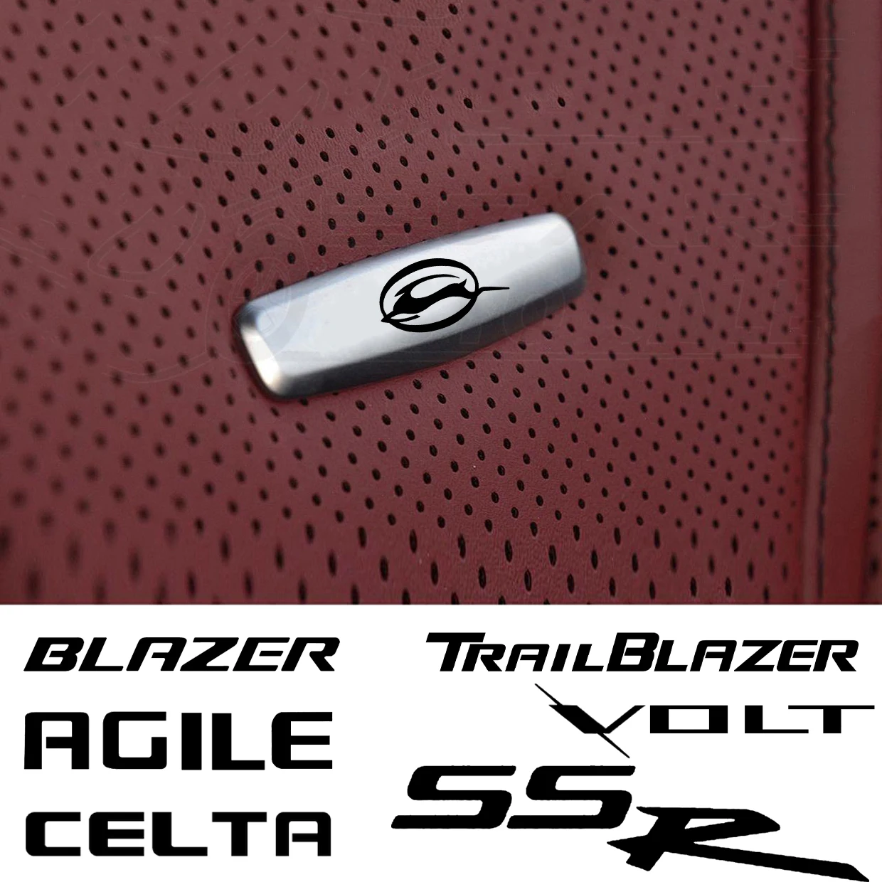 FOR Chevrolet Z71 SPARK sonic sail lacetti Cobalt camaro Car Chair Seat Sticker Front Tuning Badges Metal car accessories | Автомобили и
