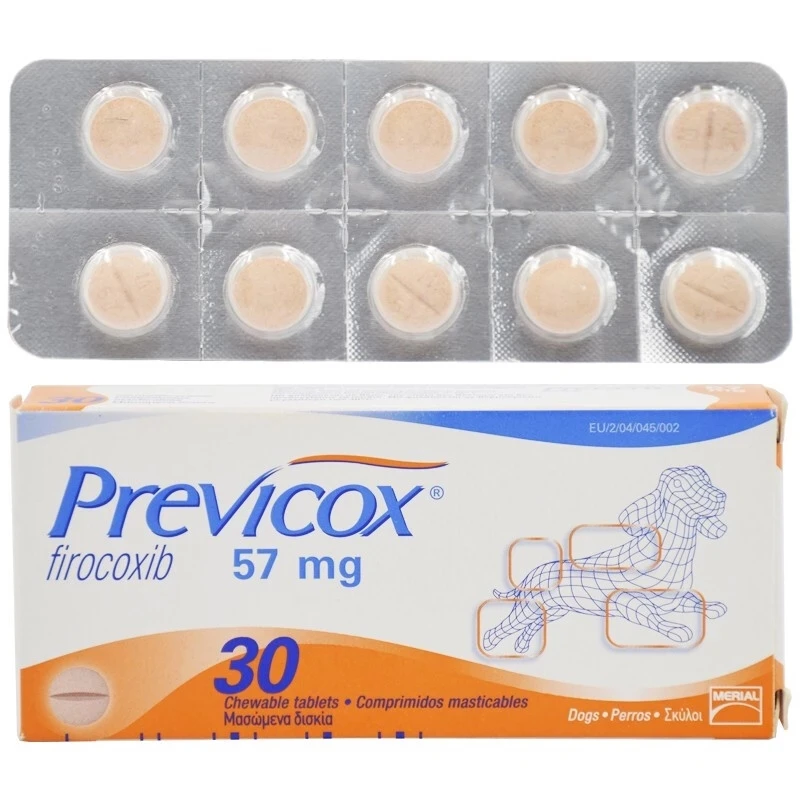 Previcox (Firocoxib) жевательные Планшеты для собак 57/227 мг новый в наличии Аутентичные|Дома конуры и манежи| |