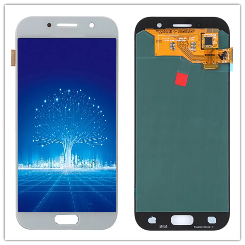 

Can adjust brightness LCD For Samsung Galaxy A5 2017 LCD A520 SM-A520F Incell LCD Display with Touch Screen Digitizer Assembly