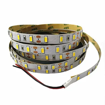 

5M IP20 Not wateproof Warm white LED Strip Light 5630 SMD DC12V 60Leds/M 5730 Flexible Light