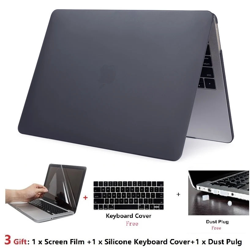 

Laptop Hard Case+keyboard cover For MacBook Pro 13 Inch with CD-ROM (Model: A1278, Version Early 2012/2011/2010/2009/2008)