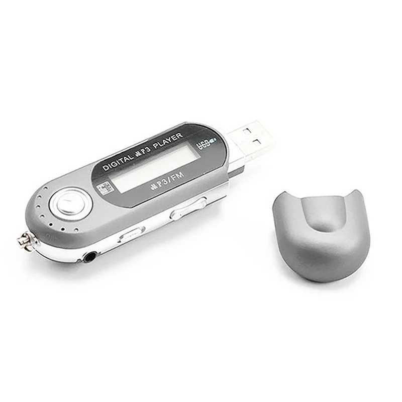 4 цвета USB MP3 музыкальный плеер цифровой ЖК-дисплей Экран Поддержка 32GB TF карта и FM