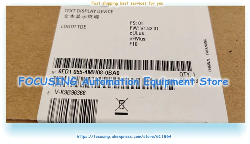 6ED1055-4MH08-0BA0 New HMI Text Panel 24VAC/DC 12VDC Replace 6ED1055-4MH00-0BA1 | Компьютеры и офис