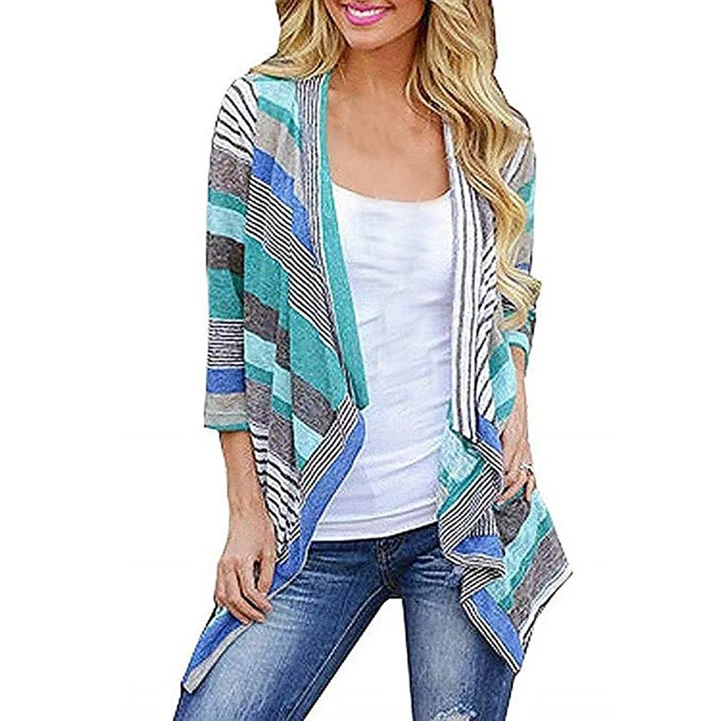 

2019 Women Autumn Sweater Geometric Simple Top Long Sleeve Cardigan Oversized Outerwear Loose Knitted Cardigan Sweater XS-2XL