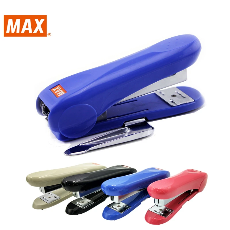 Japanese Max Hd 88r Ergonomic Style Stapler Labor Saving With Staple Remover 105 Staples Schoole Office Stationery Stapler Aliexpress