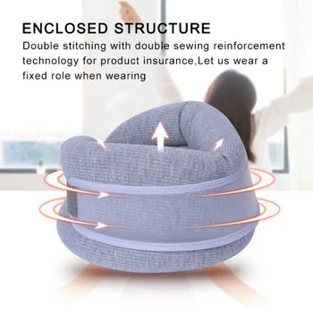 

The splint supports the neck support to relieve pain and stress in the spine, neck and neck traction orthosis