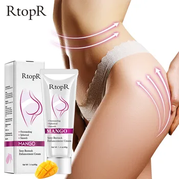 

RtopR Hip Lift body Cream Care Mango Lifting Firming Butt Cream Whitening Moisturizing Anti-Aging Butt Body Massage Cream 40g