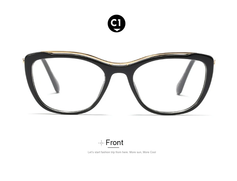 KEHU summer New Style Cat Eye Glasses Women Brand Ultralight Fashion Non-Optical Eyeglass Frame UV400 Lens Goggles KE39