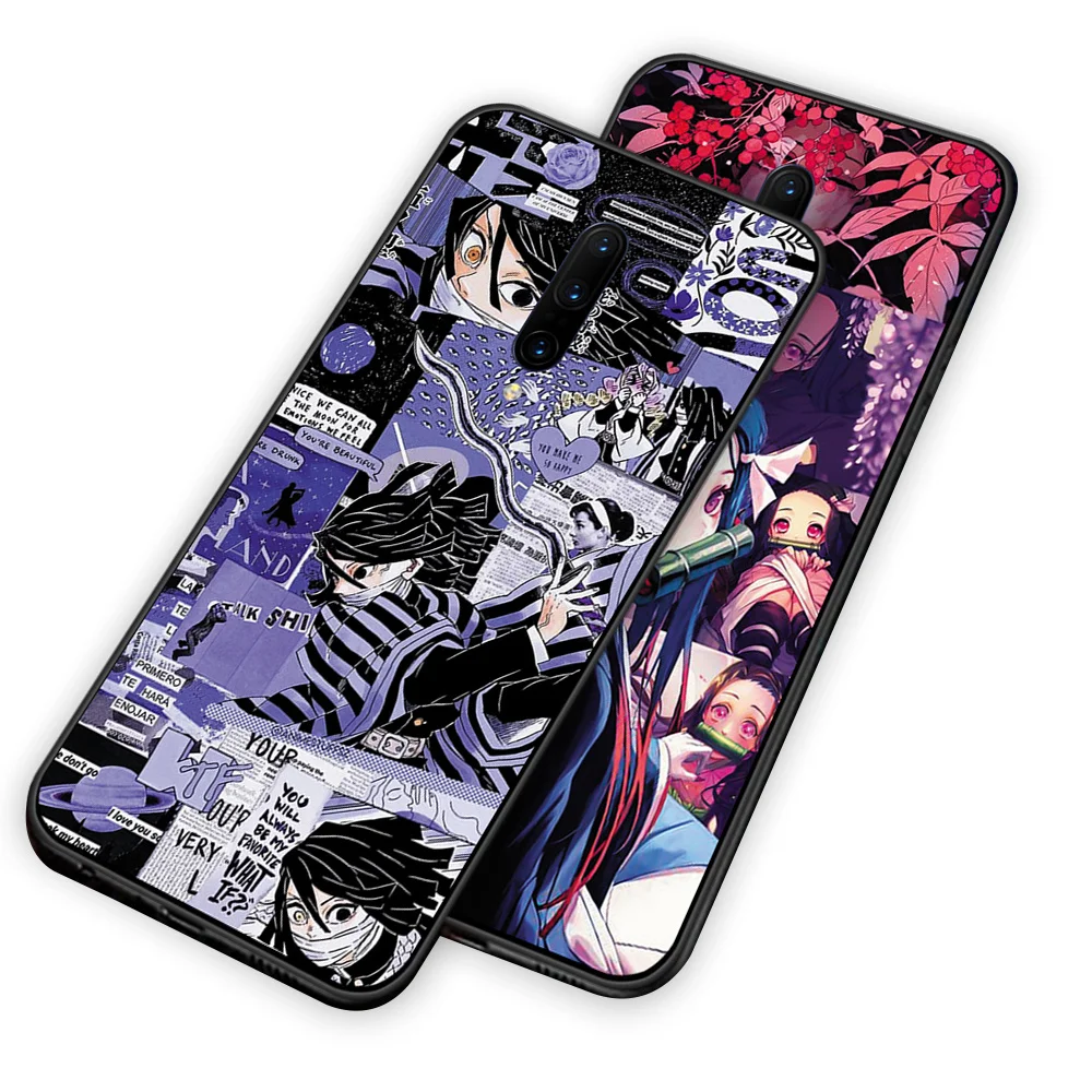 Японское аниме Kamado Nezuko Kimetsu no Yaiba Demon Slayer, Мягкий Силиконовый ТПУ чехол для телефона Oneplus 7 7pro 5 6 5T 6T 7T
