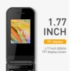 UNIWA F2720 Dual Screen Cellphone GSM Flip Phone 1.77inch 0.08MP Russian Hebrew Keyboard Button Clamshell Feature Phone 4