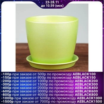 

Flowerpot "Autumn", mother-of-pearl, pistachio, 2 L 2926486