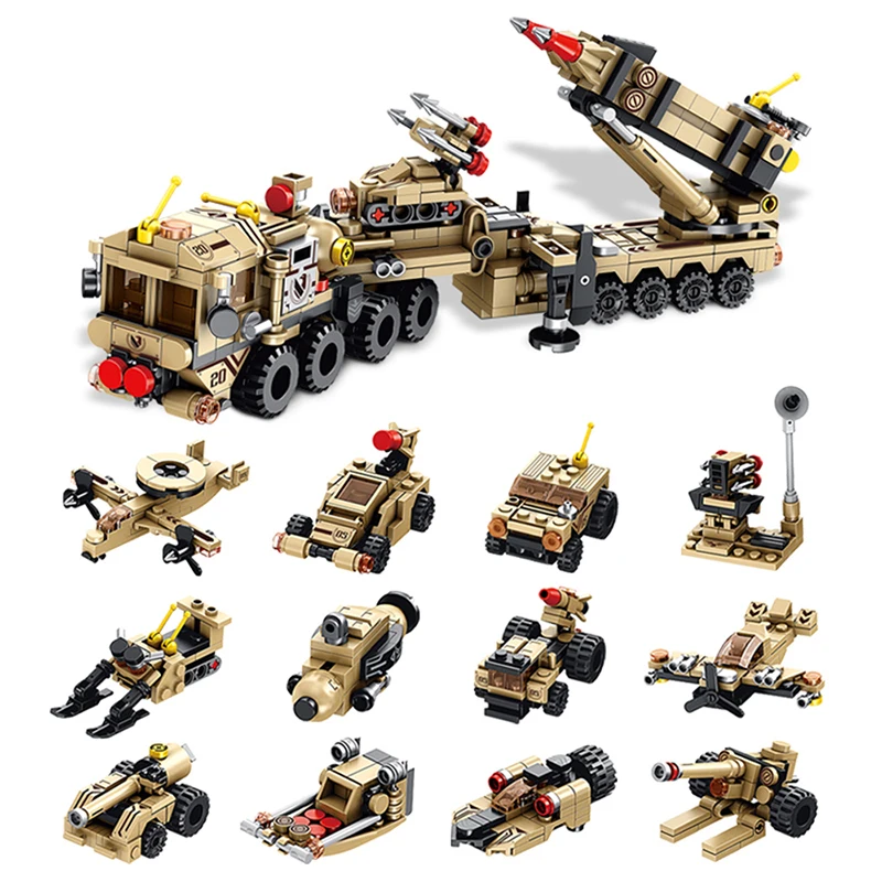 

Military Technic Iron Empire Tank Car Building Block War Army Artillery LegoINGs Bricks Boy Ground Vehicle Toys Christmas Gift
