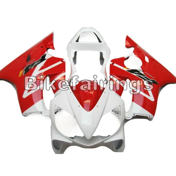Полный комплект обтекателей для Honda CBR600F4i 2001 2002 2003 CBR600 F4i 01 02 АБС-пластик впрыска мотоцикла Cowlings-глянцевый белый красный
