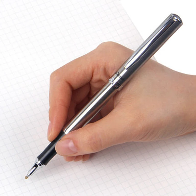 Pentel K600 0,7 мм гелевая ручка металлическая высококлассная Подарочная шариковая ручка из нержавеющей стали Ручка для подписи бизнес-босс