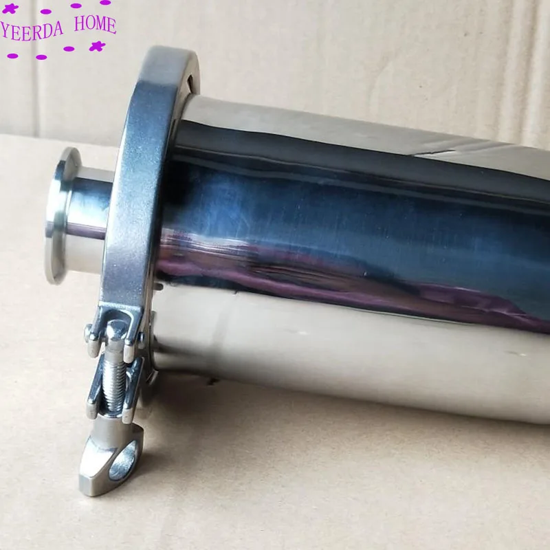 Sterile respirator SS304 Sanitary Pipe Filter Ferrule OD 50.5mm Air Filter Tri-clamp Strainer PPT Element 5"/10"