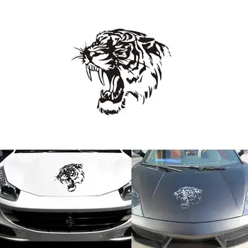 

Car Sticker Wild Tiger Predator Sticker in Car Hood Vinyl Stickers Decals Animals Decor car accessories