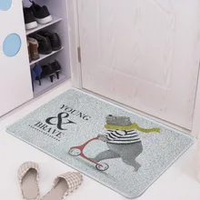 Простой коврик у входной двери домашний коврик туалет водопоглощающий грязь спальня ванная комната коврик настраиваемый Coaster
