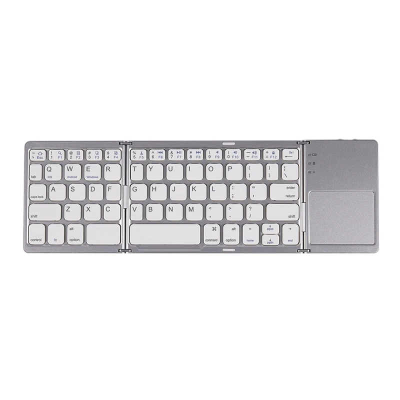

Mini Folding Keyboard Bluetooth Foldable Wireless Keypad with Touchpad for Windows,Android,Ios Tablet Ipad Phone
