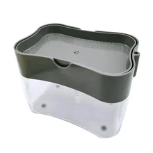 Мыло насос Губка держатель для мытья ванной комнаты портативный Диспенсер водостойкий ручной толчок отель дома ABS Кухня очистки