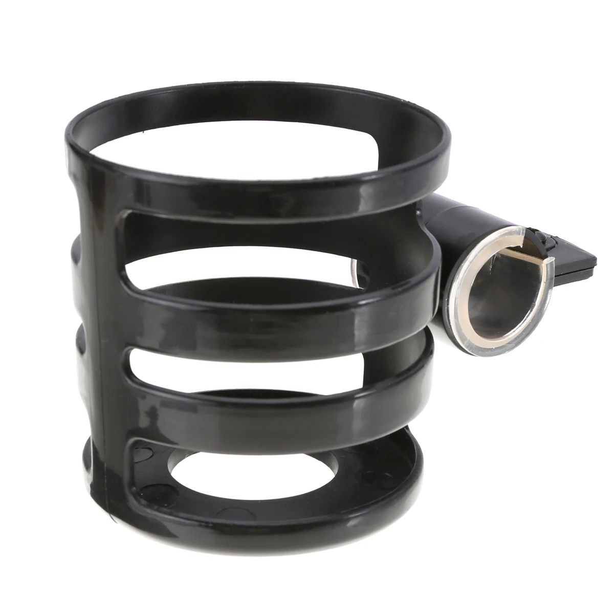 Adjustable Bike Bottle Rack Holder Black Plastic Bicycle Handlebar Drink Water Bottle Rack Holder Mount Drinking Cup Rack