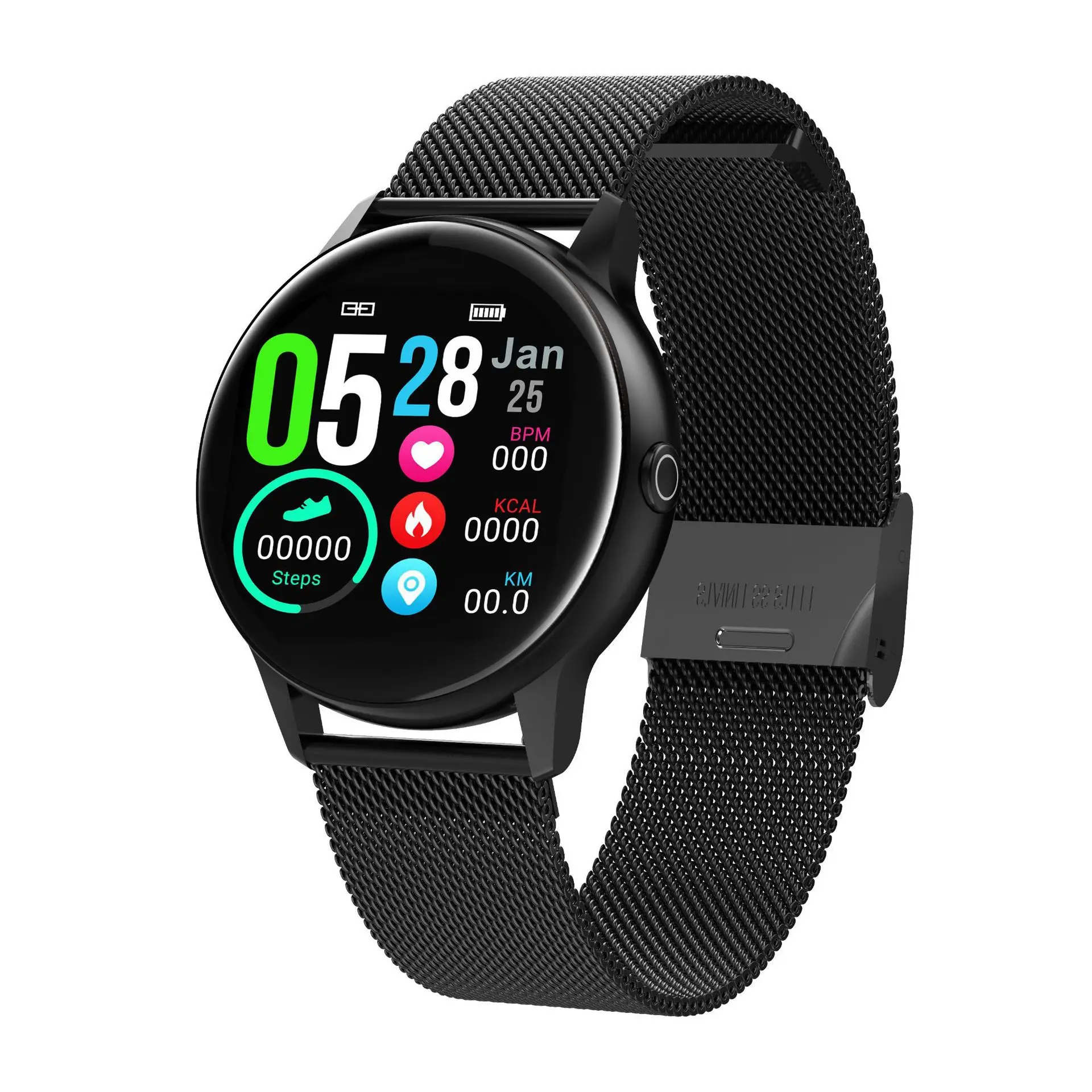 New DT88 Smartwatch IP68 Waterproof Wearable Device Heart Rate Monitor Sports Smart Watch For Android IOS Long Standby Bracelet