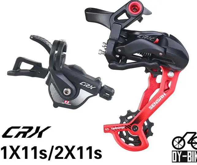 

SENSAH CRX rear derailleur + trigger shifter 2*11S 22S MTB bike