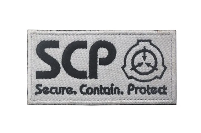 SCP 6 Специальные процедуры удержания основа безопасный содержит защиты SCP патчи значки аппликации SCP патч для куртки мешок джинсы - Цвет: SCP 6