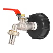 1 шт контейнер из тонкого материала адаптер S60X6 крупная резьба 1/2-дюймовый латунный кран клапан Запчасти