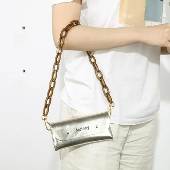 

Skyrim Customize Acrylic Resin Chain Bag Strap for Handbags DIY Women Purse Chains for Shoulder Plastic Bags Accessories