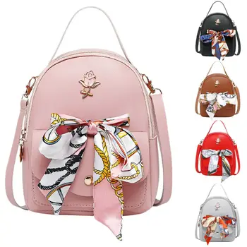 

Women Small Backpack PU Leather Shoulder Bag Ladies Girls Handbag Travel Bag