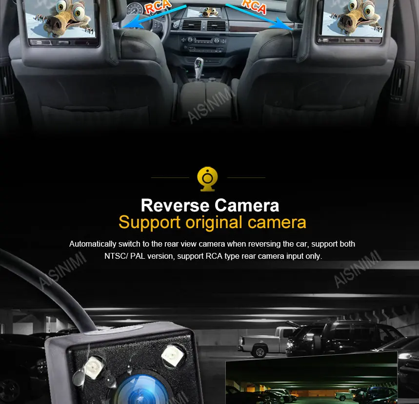 Top AISINIMI Android 9.0 PX6 Car Dvd Navi Player FOR BMW 3 Series BMW 5 Series E60 E61 E63 E64 E90 E91 E92 stereo monitor all in one 16