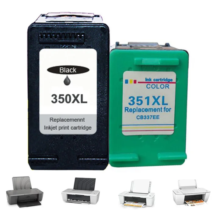 350XL 351XL сменный Картридж для струйного принтера совместимая hp D4200 J5370 6400 OD889