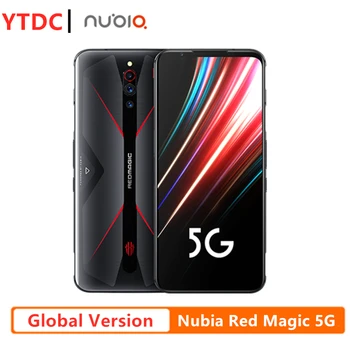 

Global Version Nubia Red Magic 5G Cellphone 6.65" AMOLED Snapdragon865 4500mAh Rear Camera 64MP 55W fast charge MobilePhone