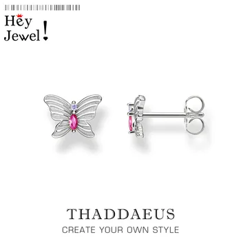 

Petite Butterfly Stud Earrings,Europe Fashion Fine Jewerly in Magical Garden For Women Girls,2020 Gift In 925 Sterling Silver