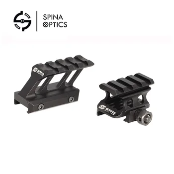 

tactical Flat-Top Riser Base Picatinny Weaver Rail 20mm Scope Mount Adapter for 20mm Rail Hunting red dot and lasers