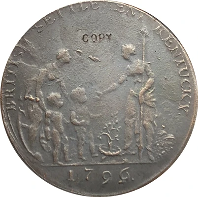 1796 США colonial issues копия монет | Дом и сад
