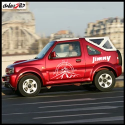 Compass-Graphics-Vinyl-Deal-For-Suzuki-Jimny-AT-MT-OFF-ROAD-Styling-Car-Door-Side-Decor