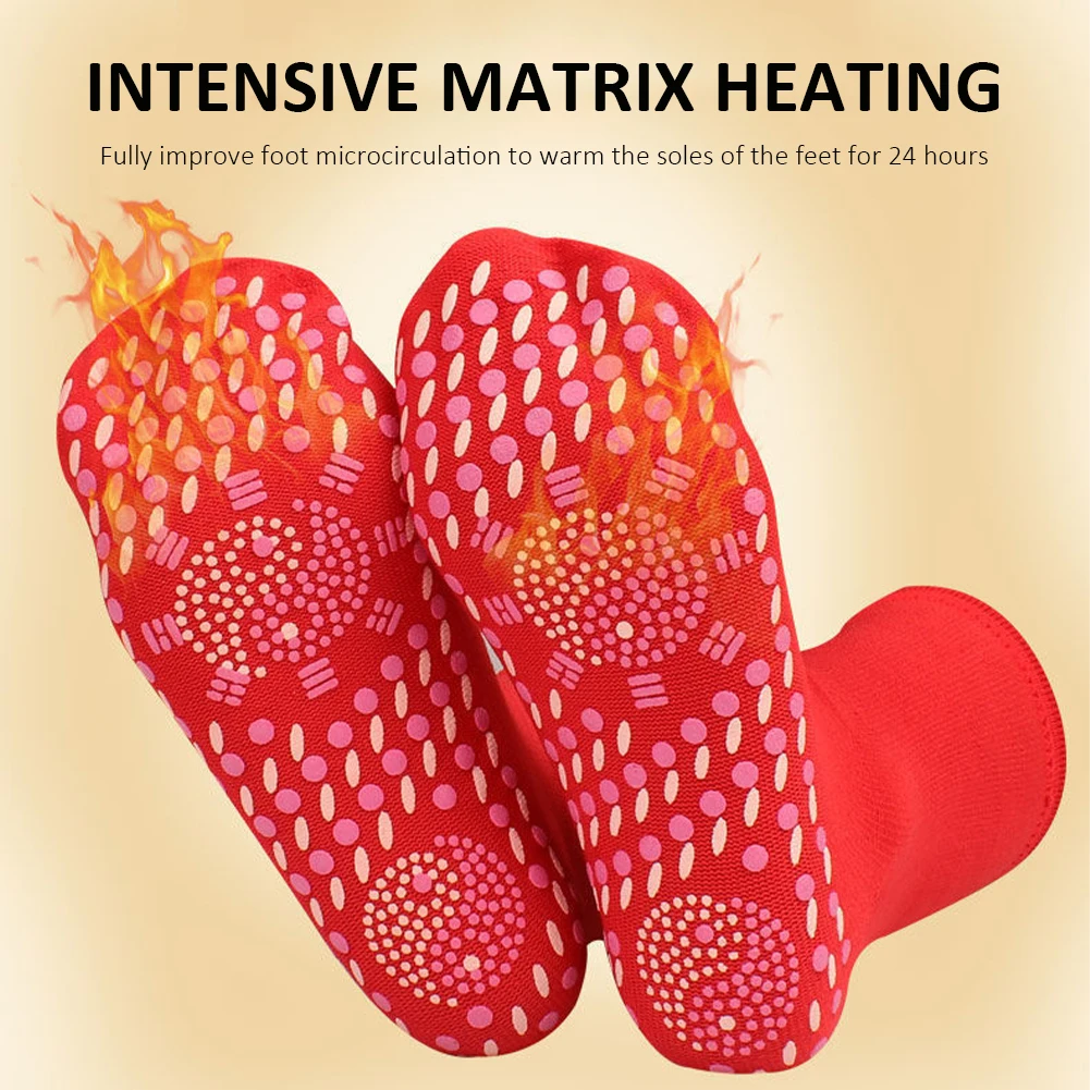 

Self-Heating Socks Anti-Fatigue Winter Outdoor Warm Heat Insulated Socks Thermal Socks for Hiking Camping Fishing Cycling Skiing