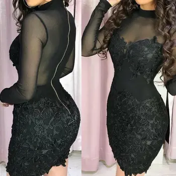

2 Styles Newest Arrival Women Bandage Bodycon Long Sleeve Party Club Sexy Mini Dress Female Casual Slim Sheath Dresses Outfits
