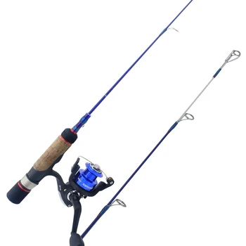 

Fishing Feeders Rod Combo Winter Fish Set Fishing Saltwater 1000 Series 5BB Spinning Rod Combo Set Ice Fishing Rod for Winter
