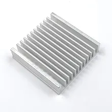 4pcs 50x50x13mm 50mm Square Aluminum Heatsink Cooling Board LED Radiator for DIY LED Lighting Bulb Light Heat Dissipation Cooler