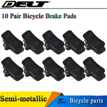 

10 Pair Semi-metallic Mountain MTB Bicycle bike disc brake pads for Saint M810 M820 ZEE M640 H01 part Accessories
