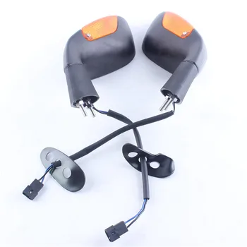 

1 Pair Motorcycle Rear View Mirror Integrated Turn Signal Light For Aprilia RSV 1000 2004 2005 2006 2007 2008 Motor Accessories