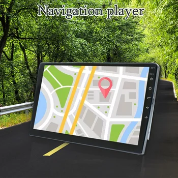 

GPS Navigation Bluetooth HD 1080P Backup Camera Car Stereo 10.1 Inch WIFI Touch Screen Hands Free Call FM Radio Receiver