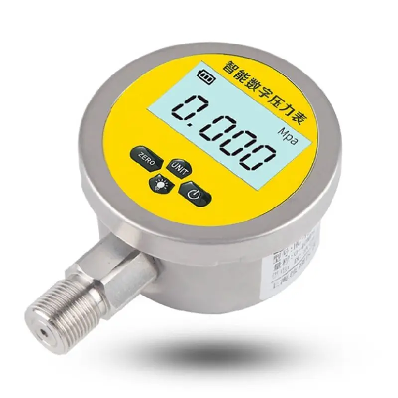 

Digital Hydraulic Pressure Gauge 0-60MPa 5 Units 3.15" Dial for Air Compressor