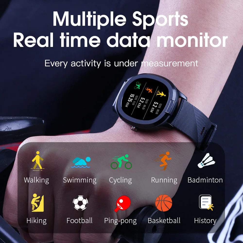 Cobrafly T01 Smart Watch Men Women Forehead Temperature Measurement Fitness Wristband Heart Rate Monitor Smartwatches Waterproof