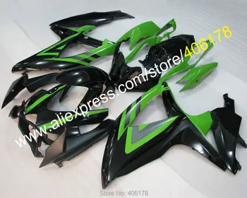 

K8 Fairing set For GSXR 600 750 GSX-R 2008 2009 2010 Green Black Sport Motorcycle Fairings (Injection molding)